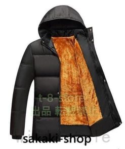 ダウンジャケット 中綿コート 中綿ジャケットメンズ 防風 保温 厚手 裏起毛 秋冬 冬服 冬物 アウトドア 株式会社錦防寒着 大きいサイズ