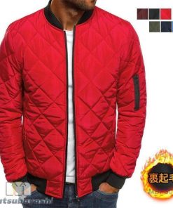 中綿ジャケット キルティングジャケット 薄ても暖い 綿入り ダウンに負けない コート クローバー 軽めアウター ジャンパー 軽量 防寒 薄手 アウトドア