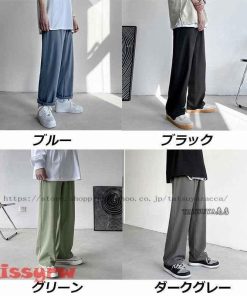 【値下げ】サルエルパンツメンズバギーパンツゆったり春秋9分丈パンツゆったり長ズボン涼しいファッションウエストゴム無地ワイドパンツイージーパンツ