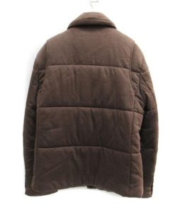 TAKEO KIKUCHI タケオキクチ Escape 中綿ジャケット ミドル丈 ラウンドカラー 1 ブラウン 茶 /SM39 メンズ